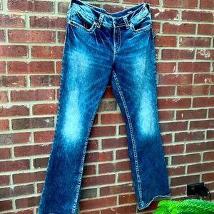 Size 14 Silver Jeans